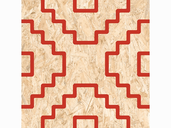 Керамическая плитка Vives Ceramica Seriaki-R Natural Rojo 59,3x59,3