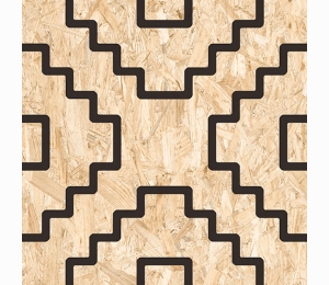 Керамическая плитка Vives Ceramica Seriaki-R Natural Negro 59,3x59,3