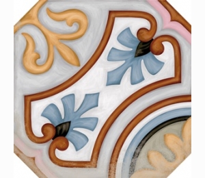 Керамическая плитка Vives Ceramica Octogono Diglas Multicolor 20x20 
