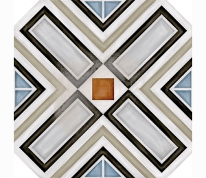 Керамическая плитка Vives Ceramica Octogono Ritter Multicolor 20x20