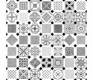 Керамическая плитка Vives Ceramica Octogono Variette Sombra 20x20