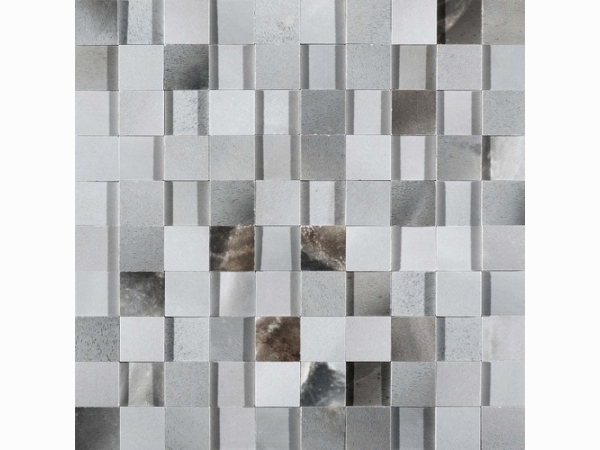 Керамическая плитка Rex Alabastri Mosaico 3d Zaffiro Glossy 30x30 739964 (d)