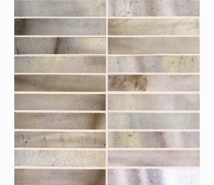 Керамическая плитка Rex Alabastri Bamboo Mosaico Glossy 3x15 30x30 739974