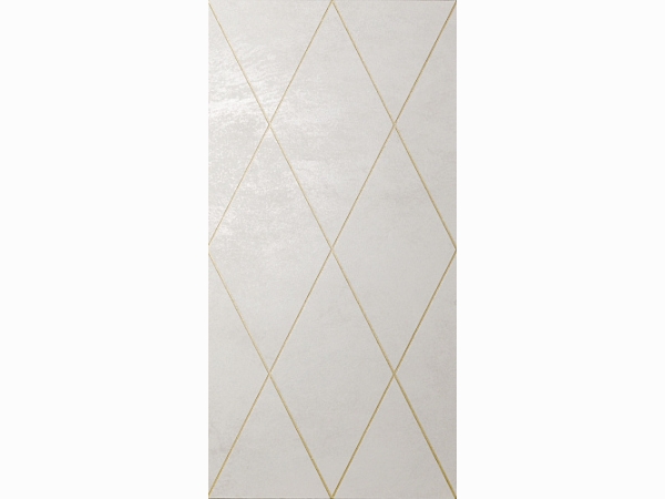 Керамическая плитка для стен PETRACER'S AD MAIORA Rhombus Oro su Beige 50x100 см