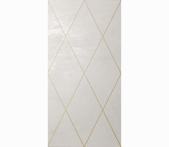 Керамическая плитка для стен PETRACER'S AD MAIORA Rhombus Oro su Beige 50x100 см