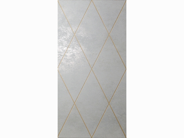 Керамическая плитка для стен PETRACER'S AD MAIORA Rhombus Oro su Perla 50x100 см