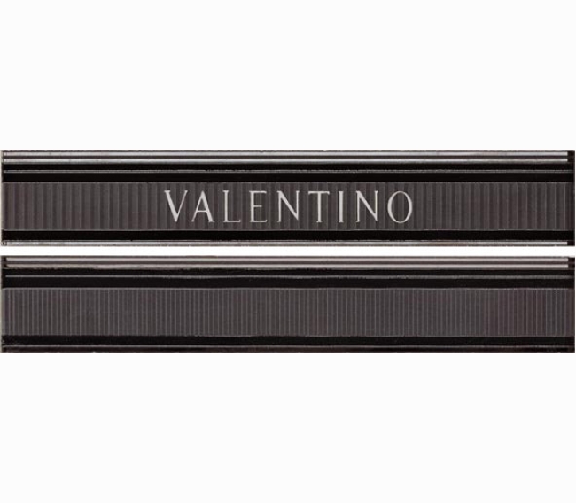 Керамическая плитка Valentino LIST. V. ELITE NERO 5x30 MRV181