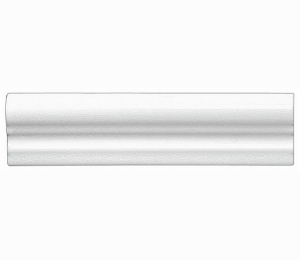 Бордюры ADEX MODERNISTA Moldura Italiana PB C/C Blanco 5x15 см ADMO5166