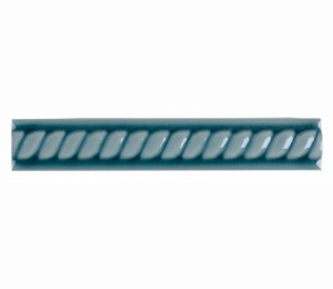 Бордюры ADEX MODERNISTA Trenza PB C/C Gris Azulado 2,5x15 см ADMO5185