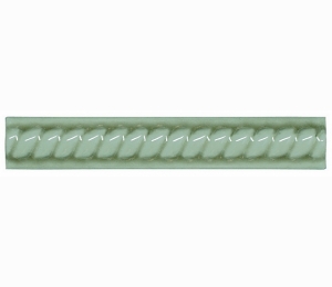Бордюры ADEX MODERNISTA Trenza PB C/C Verde Claro 2,5x15 см ADMO5187