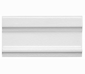 Бордюры ADEX MODERNISTA Cornisa Clasica C/C Blanco 7,5x15 см ADMO5211