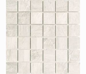 Керамическая плитка Rex Ardoise Mosaico Blanc Grip 30 x 30 см 739356