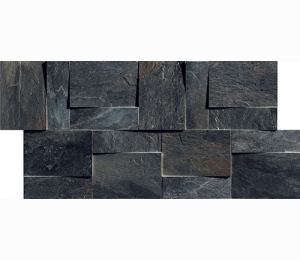 Керамическая плитка Rex Ardoise Modulo Muretto 3D Noir 30 x 30 см 739373 (d)
