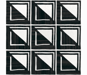 Керамогранит EQUIPE CAPRICE DECO Patchwork B&W (16 видов паттерна) 20x20 см 22105