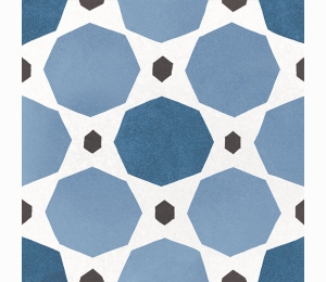 Керамогранит EQUIPE CAPRICE DECO Deco Sapphire Colours 20x20 см 22118