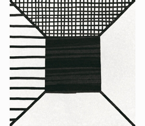 Керамогранит EQUIPE CAPRICE DECO Deco Block B&W 20x20 см 22122