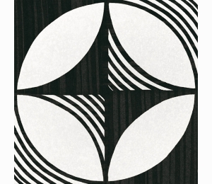 Керамогранит EQUIPE CAPRICE DECO Deco Compass B&W 20x20 см 22123