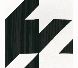 Керамогранит EQUIPE CAPRICE DECO Deco Tweed B&W 20x20 см 22128
