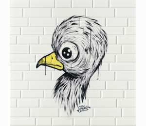Керамическая плитка Imola Mash-up CHICK YELLOW 2 30x60cm