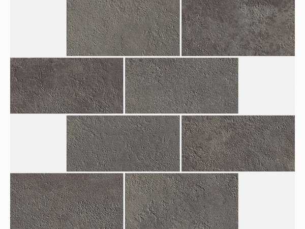 Мозаика напольная Italon Millennium Black Mini Brick 23.7x29.5 610110000419