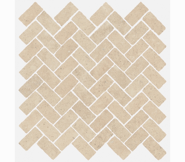 Мозаика напольная Italon Room Beige Stone Mosaico Cross 29.7х31.5 620110000097