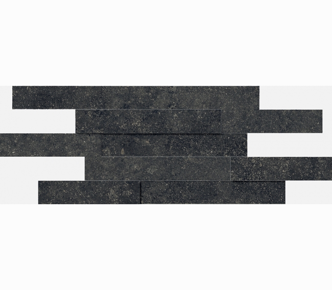 Мозаика Italon Room Black Stone Brick 3D 28x78 620110000103