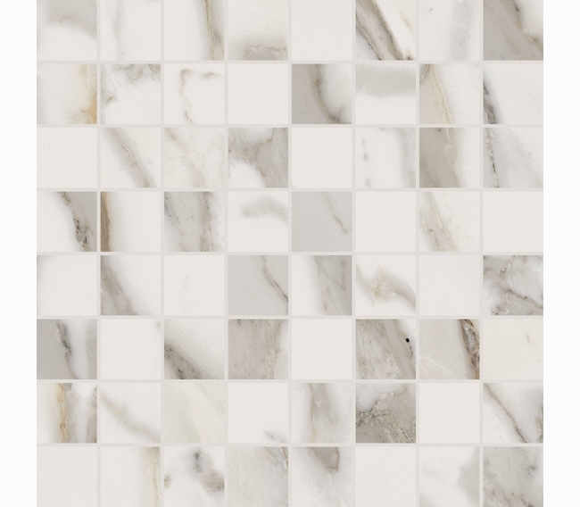 Мозаика напольная Italon Charme Evo Calacata Mosaico Lux Ret 29.2х29.2 610110000101