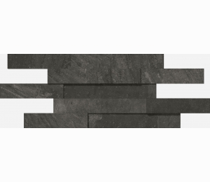Декор настенный Italon Climb Graphite Brick 3D 28х78 620110000060