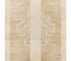 Панно настенное Italon Elite Cream Inserto Tresor (3 шт 25x75 см) 75x75 600080000221