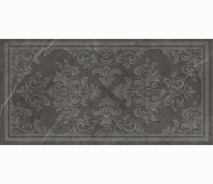 Керамогранит Italon Charme Evo Antracite Inserto Broccato Pat Ret 30х60 610080000200