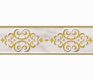 Бордюр настенный Italon Charme Evo Calacata Listello Deluxe 8х25 600090000370