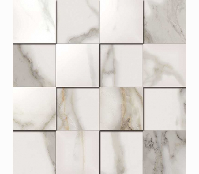 Мозаика Italon Charme Evo Calacata Mosaico 3D Ret 30х30 620110000052