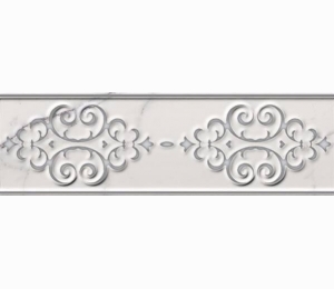 Бордюр настенный Italon Charme Evo Statuario Listello Deluxe 8х25 600090000369
