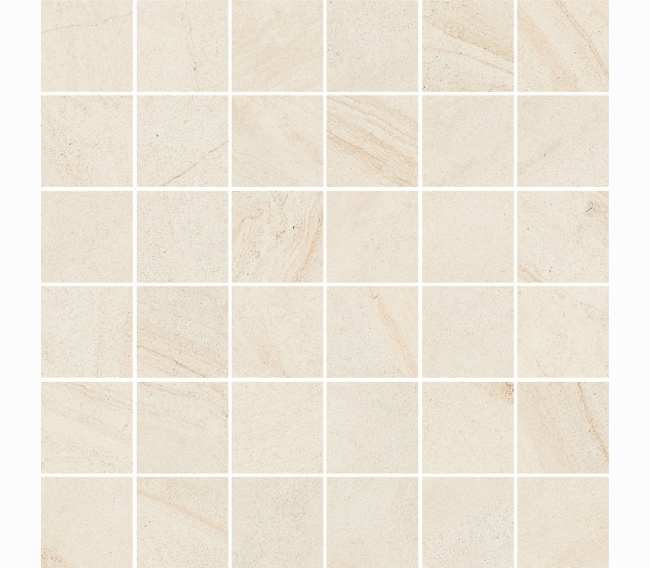 Мозаика напольная Italon Room White Stone Mosaico 30x30 610110000423