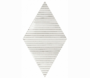 Декоративные элементы EQUIPE RHOMBUS Bambu B&W 15,2x26,3 см 22755
