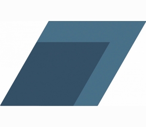 Керамогранит WOW FLOW Diamond Decor Blue 14x24 см 117358