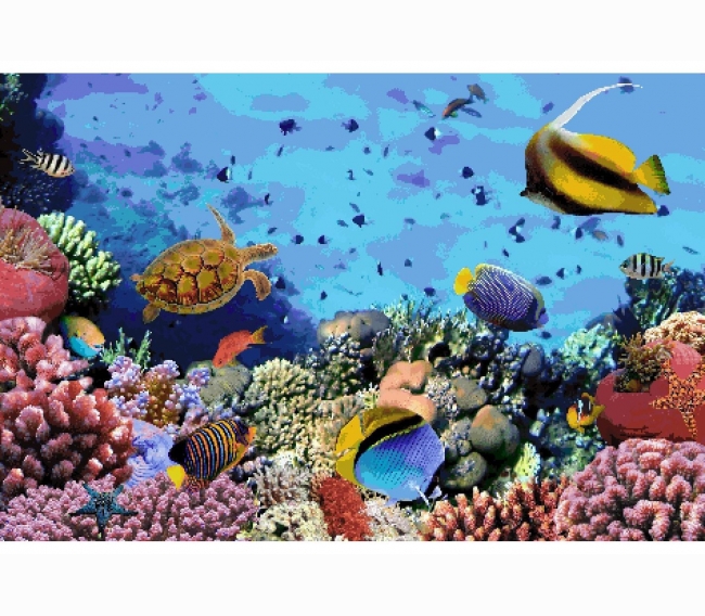Панно из мозаики Orro Mosaic подводный мир UN-10