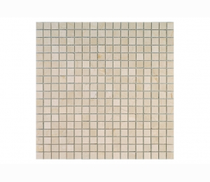 Каменная мозаика м CREMA MARFIL POL 15x15х4 мм