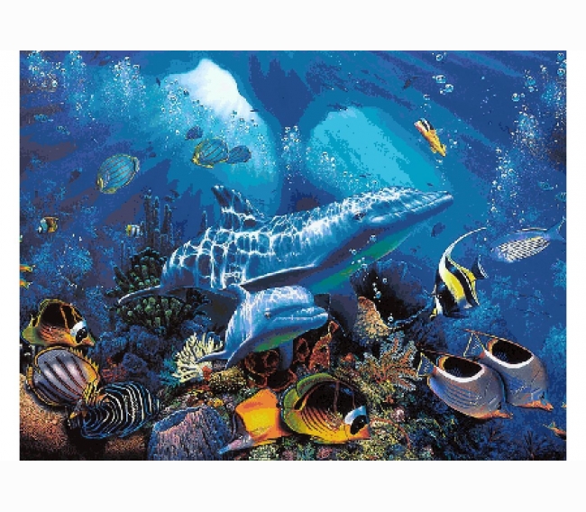 Панно из мозаики Orro Mosaic подводный мир UN-05