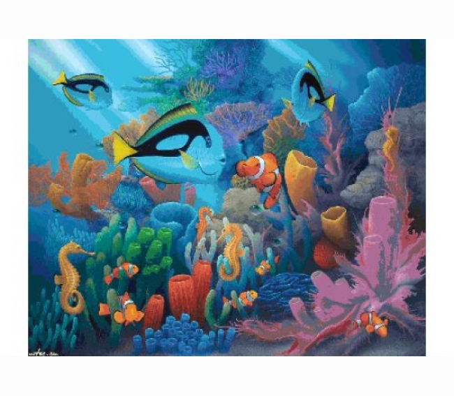 Панно из мозаики Orro Mosaic подводный мир UN-40