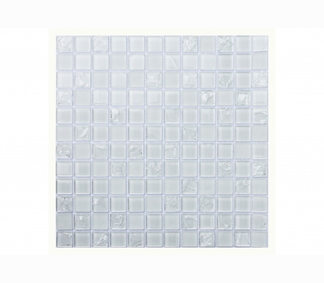Стеклянная мозаика Orro Mosaic м WHITE CRUSH
