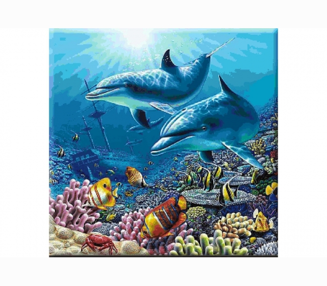 Панно из мозаики Orro Mosaic подводный мир UN-06