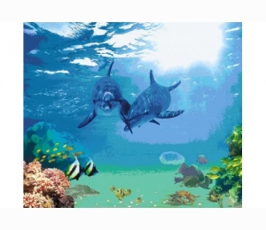 Панно из мозаики Orro Mosaic подводный мир UN-14