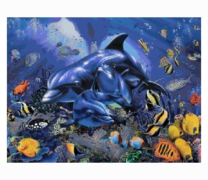 Панно из мозаики Orro Mosaic подводный мир UN-07