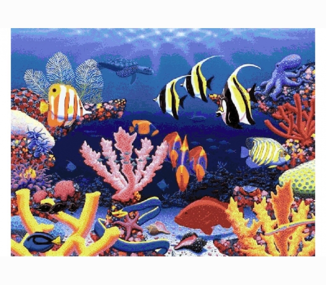 Панно из мозаики Orro Mosaic подводный мир UN-08