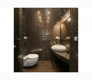Каменная мозаика м EMPERADOR DARK POL 30x30х7 мм