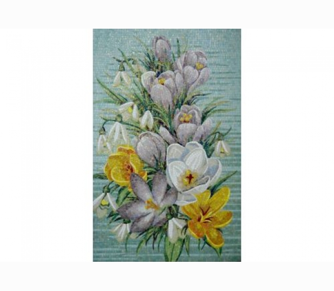 Художественное панно "Цветы" Orro Mosaic ART-23