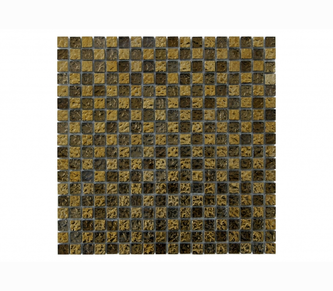 Стеклянная мозаика Orro Mosaic м GOLDEN REEF 15*15*4мм