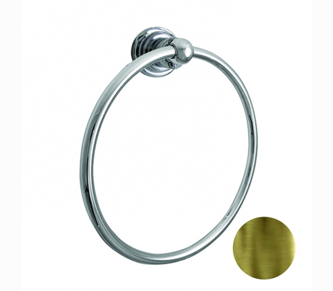Полотенцедержатель кольцо, цвет: бронза Nicolazzi Accessori 1485BZ
