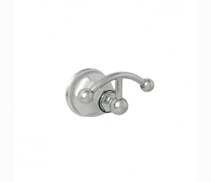 Крючок двойной, цвет: хром Nicolazzi Teide 1481CR05